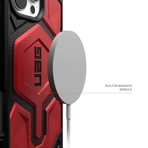 Чехол MagSafe UAG Monarch Pro для iPhone 16 Pro  6.3" MagSafe Crimson