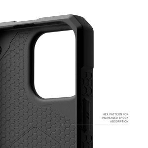 Чехол MagSafe UAG Monarch Pro для iPhone 16 Pro  6.3" MagSafe Crimson