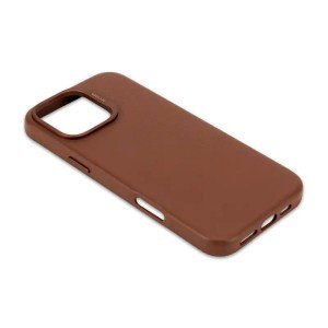 Чехол Decoded Leather Back Cover для iPhone 16 Pro  6.3" MagSafe Tan