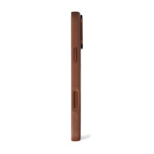 Чехол Decoded Leather Back Cover для iPhone 16 Pro  6.3" MagSafe Tan
