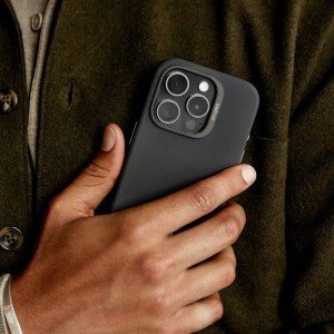Чехол Decoded Leather Back Cover для iPhone 16 Pro Max 6.9" MagSafe Black