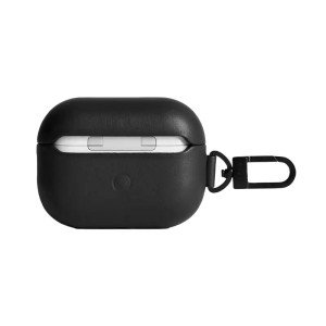 Чехол Mujjo Leather Echelon для Airpods Pro 2 Black