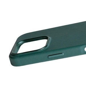 Чехол Mujjo Full Leather Case для iPhone 16 Pro Max 6.9" MagSafe Livid Green