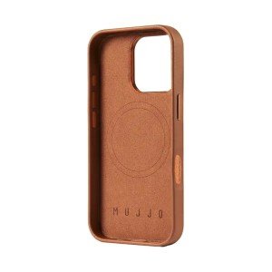 Чехол Mujjo Leather Case для iPhone 16 Pro 6.3" MagSafe Tan