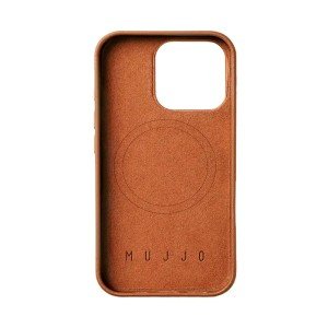 Чехол Mujjo Leather Case для iPhone 16 Pro Max 6.9" MagSafe Brown