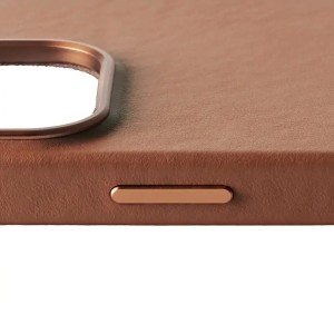 Чехол Mujjo Leather Case для iPhone 16 Pro Max 6.9" MagSafe Brown