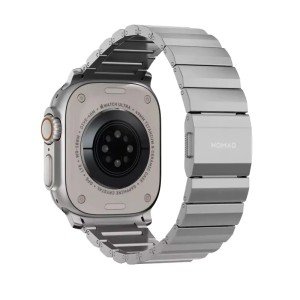 Ремешок Nomad Titanium Band для Apple Watch 44/45/46/49mm Silver