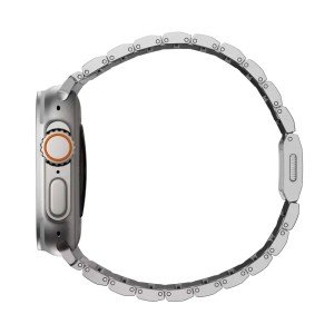 Ремешок Nomad Titanium Band для Apple Watch 44/45/46/49mm Silver