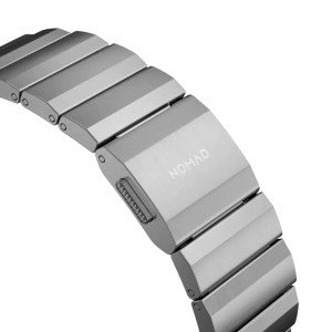 Ремешок Nomad Titanium Band для Apple Watch 44/45/46/49mm Silver