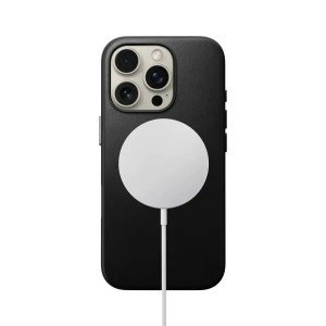 Чехол Nomad Traditional Leather для iPhone 16 Pro Max 6.9" MagSafe Black