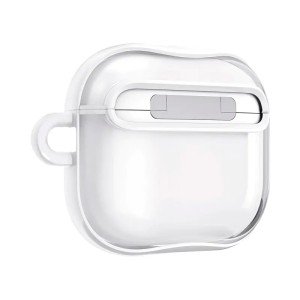 Чехол Spigen Ultra Hybrid для Airpods 4 White Чехол Spigen Ultra Hybrid для Airpods 4 White