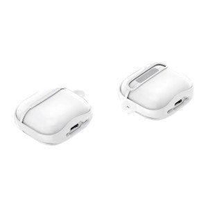 Чехол Spigen Ultra Hybrid для Airpods 4 White Чехол Spigen Ultra Hybrid для Airpods 4 White