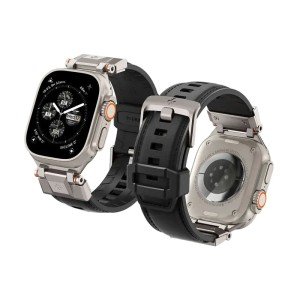 Ремешок Spigen DuraPro Armor PU для Apple Watch 44/45/46/49mm Black