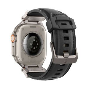 Ремешок Spigen DuraPro Armor PU для Apple Watch 44/45/46/49mm Black