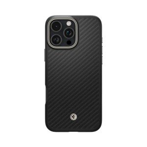 Чехол Spigen Enzo Aramid для iPhone 16 Pro 6.3" MagSafe Black Natural