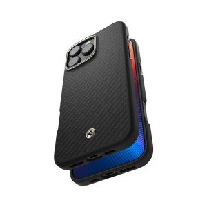 Чехол Spigen Enzo Aramid для iPhone 16 Pro 6.3" MagSafe Black Natural