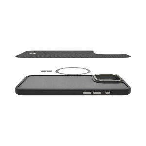 Чехол Spigen Enzo Aramid для iPhone 16 Pro 6.3" MagSafe Black Natural