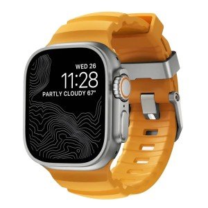 Ремешок Nomad Rocky Point Band для Apple Watch, Natural Finish 44/45/46/49mm Sol