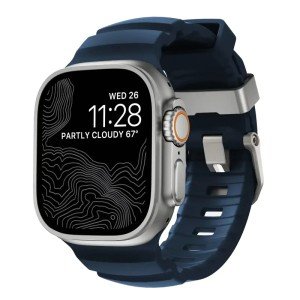 Ремешок Nomad Rocky Point Band для Apple Watch, Natural Finish 44/45/46/49mm Atlantic
