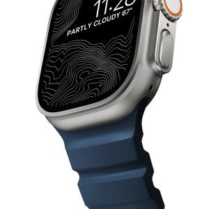 Ремешок Nomad Rocky Point Band для Apple Watch, Natural Finish 44/45/46/49mm Atlantic