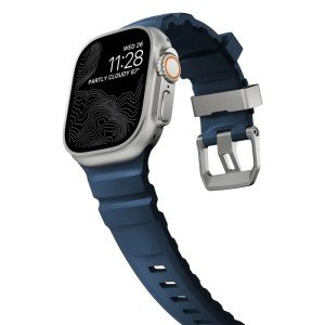 Ремешок Nomad Rocky Point Band для Apple Watch, Natural Finish 44/45/46/49mm Atlantic