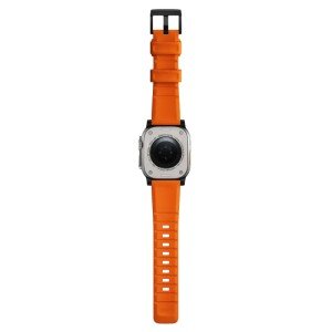 Ремешок Nomad Rugged Strap для Apple Watch 44/45/46/49mm Orange/Black