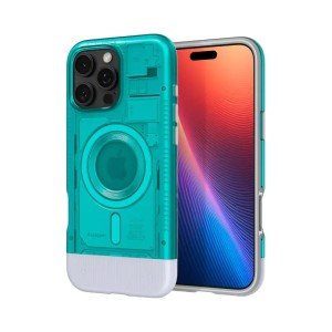 Чехол Spigen Classic C1 для iPhone 16 Pro 6.3" MagSafe Bondi Blue
