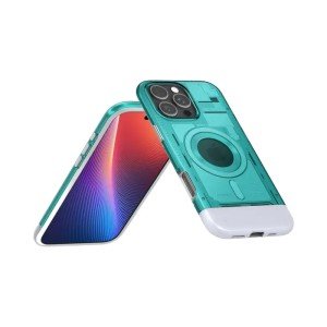Чехол Spigen Classic C1 для iPhone 16 Pro 6.3" MagSafe Bondi Blue