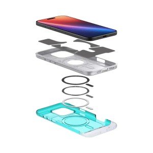 Чехол Spigen Classic C1 для iPhone 16 Pro 6.3" MagSafe Bondi Blue