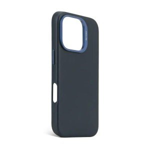 Чехол Decoded Leather Back Cover для iPhone 16 Pro  6.3" MagSafe Navy