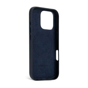 Чехол Decoded Leather Back Cover для iPhone 16 Pro  6.3" MagSafe Navy