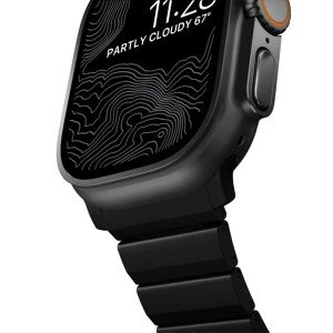 Ремешок Nomad Titanium Band для Apple Watch 44/45/46/49mm Black