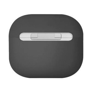 Чехол Uniq Lino Liquid Silicone для Airpods 4 Grey