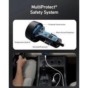 Автомобильное зарядное устройство Anker Power Drive 2, 32W (USB/USB-C) 