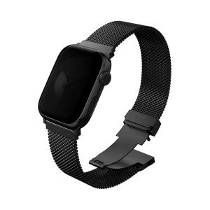 Ремень Uniq Dante Pro Milanese Loop для Apple Watch 38/40/41/42mm Black