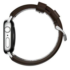 Ремешок Nomad Traditional для Apple Watch 44/45/46/49mm Brown/Silver