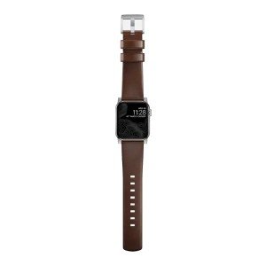 Ремешок Nomad Modern для Apple Watch 44/45/46/49mm Brown/Silver