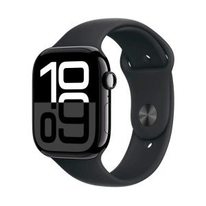 Смарт-часы Apple Watch Series 10 42mm Jet Black Aluminium Case with Sport Band S/M Black Смарт-часы Apple Watch Series 10 42mm Jet Black Aluminium Case with Sport Band S/M Black