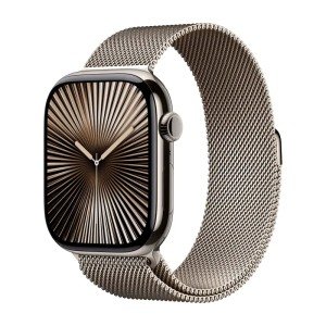 Смарт-часы Apple Watch Series 10 42mm Titanium Case with Milanese Loop Natural Смарт-часы Apple Watch Series 10 42mm Titanium Case with Milanese Loop Natural