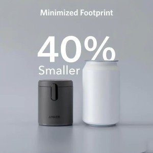 Беспроводное зарядное устройство Anker 2-in-1 with MagSafe Black