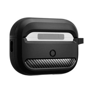 Чехол Spigen Rugged Armor для Airpods Pro Matte Black