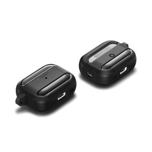 Чехол Spigen Rugged Armor для Airpods Pro Matte Black