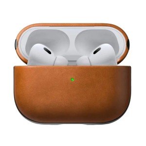 Чехол Nomad Leather Case для Airpods Pro 2 Tan