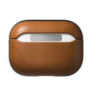 Чехол Nomad Leather Case для Airpods Pro 2 Tan