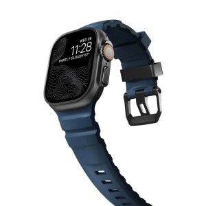 Ремешок Nomad Rocky Point Band для Apple Watch, Black Finish 44/45/46/49mm Atlantic
