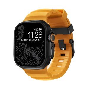 Ремешок Nomad Rocky Point Band для Apple Watch, Black Finish 44/45/46/49mm Sol