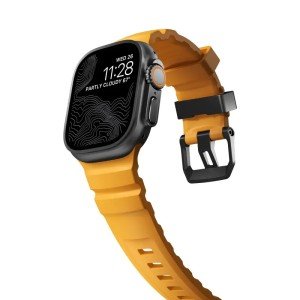 Ремешок Nomad Rocky Point Band для Apple Watch, Black Finish 44/45/46/49mm Sol