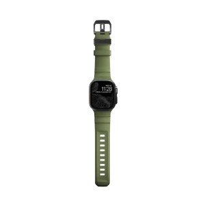 Ремешок Nomad Rocky Point Band для Apple Watch, Black Finish 44/45/46/49mm Forest