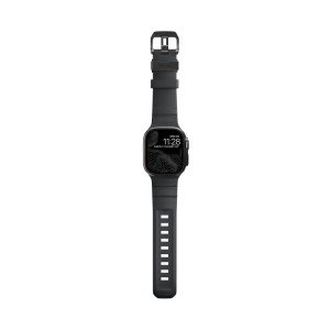 Ремешок Nomad Rocky Point Band для Apple Watch, Black Finish 44/45/46/49mm Storm