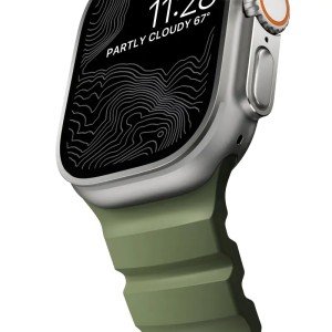 Ремешок Nomad Rocky Point Band для Apple Watch 44/45/46/49mm Forest